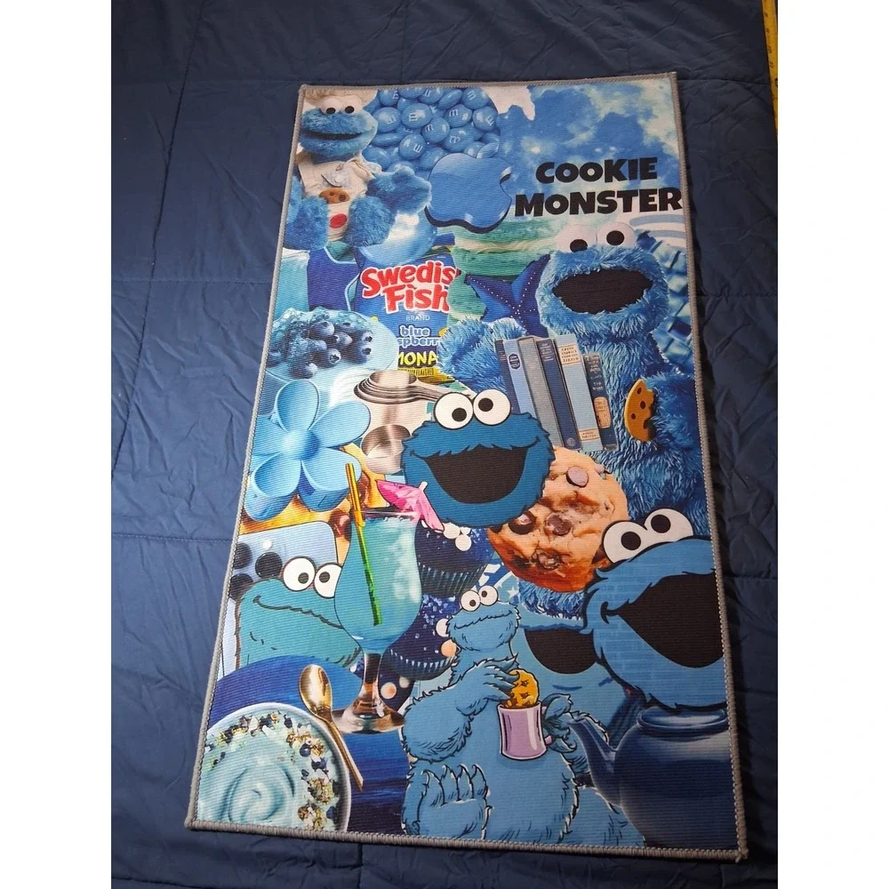 Cookie Monster‎ Custom Collector's Rug-22